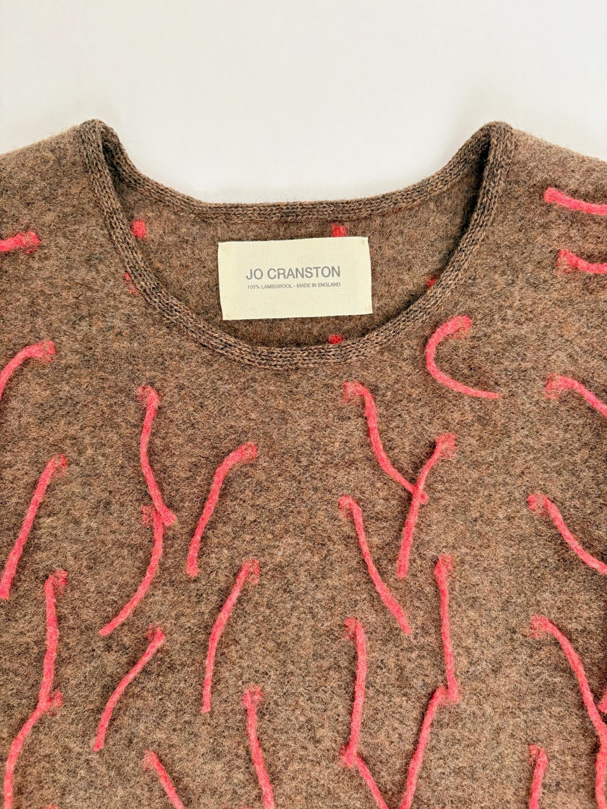 Anenome Women's Jumper - Shrew & Papaya - Jo Cranston