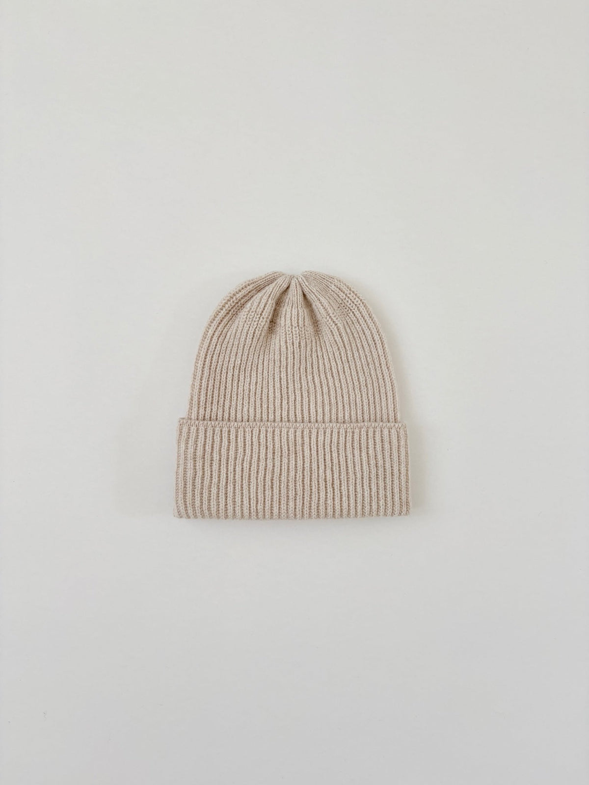 Fisherman's Rib Long Beanie - Oribe Green - Jo Cranston