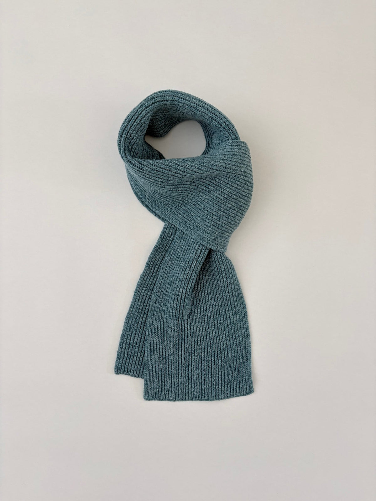 Fisherman's Rib Scarf - Oribe Green - Jo Cranston