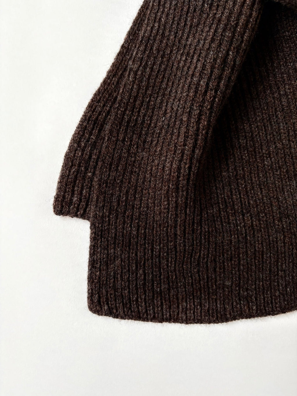 Fisherman's Rib Scarf - Porcupine - Jo Cranston