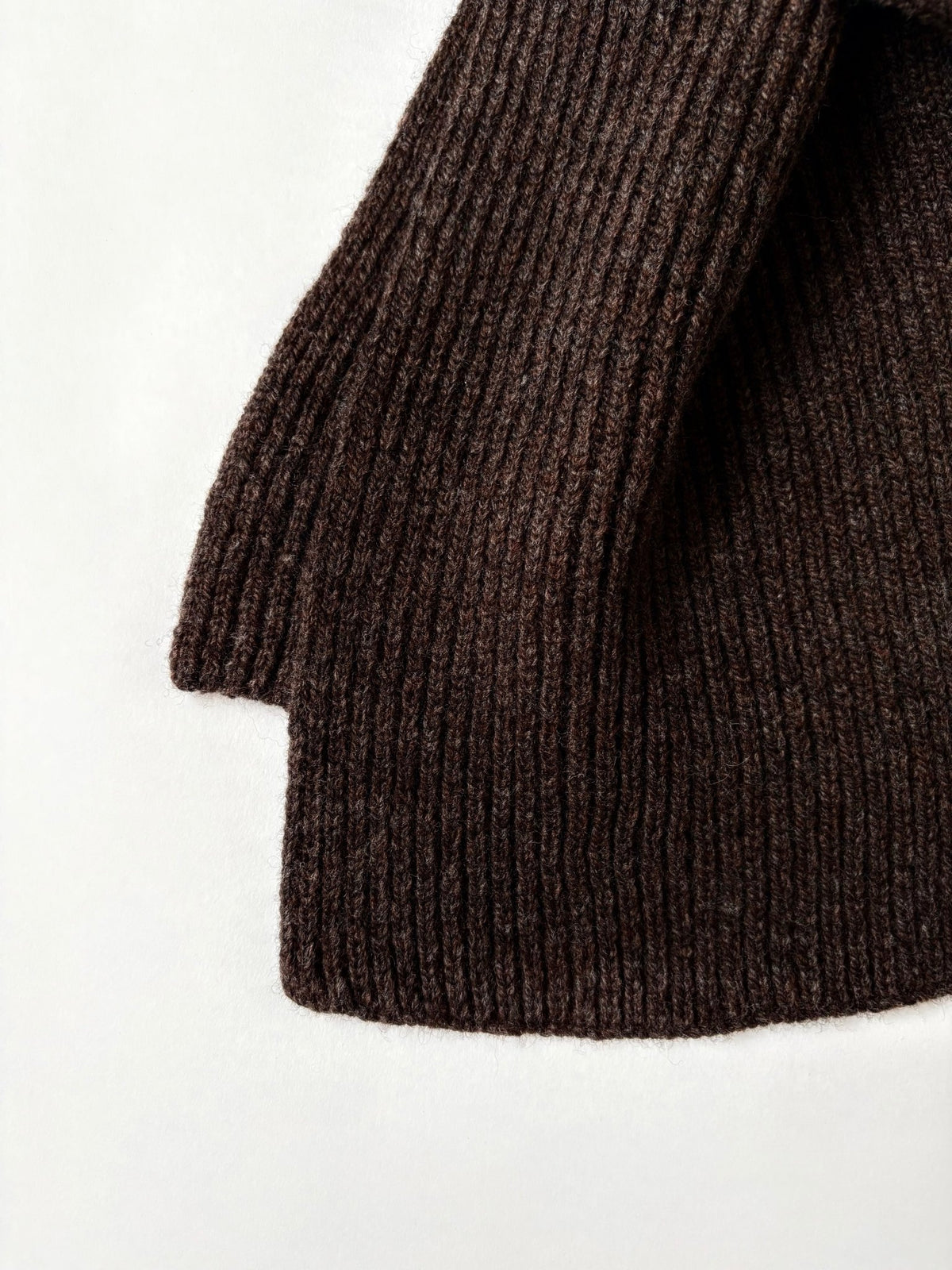 Fisherman's Rib Scarf - Porcupine - Jo Cranston