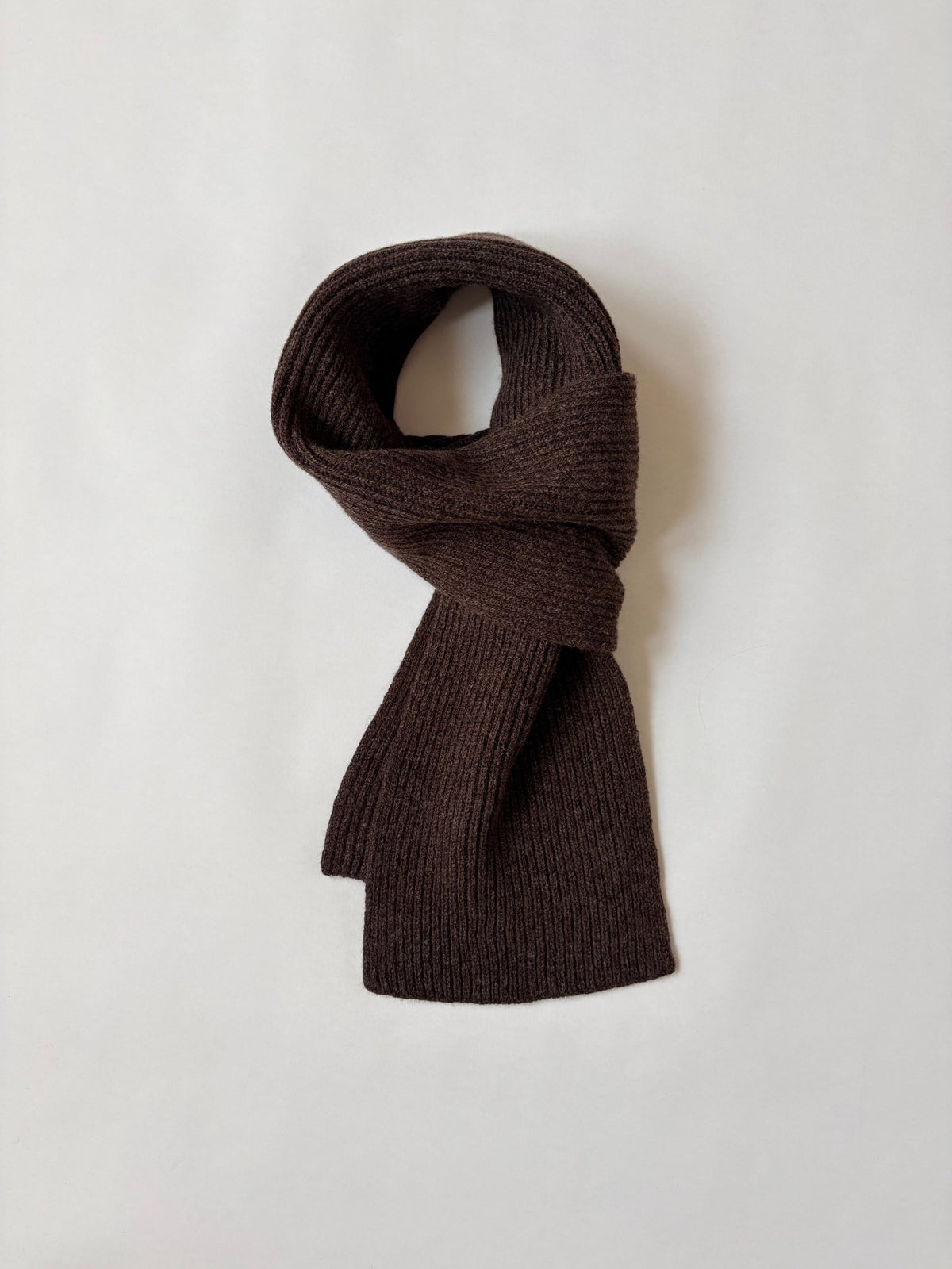Fisherman's Rib Scarf - Porcupine - Jo Cranston