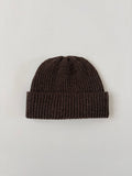 Fisherman's Rib Short Beanie - Porcupine - Jo Cranston