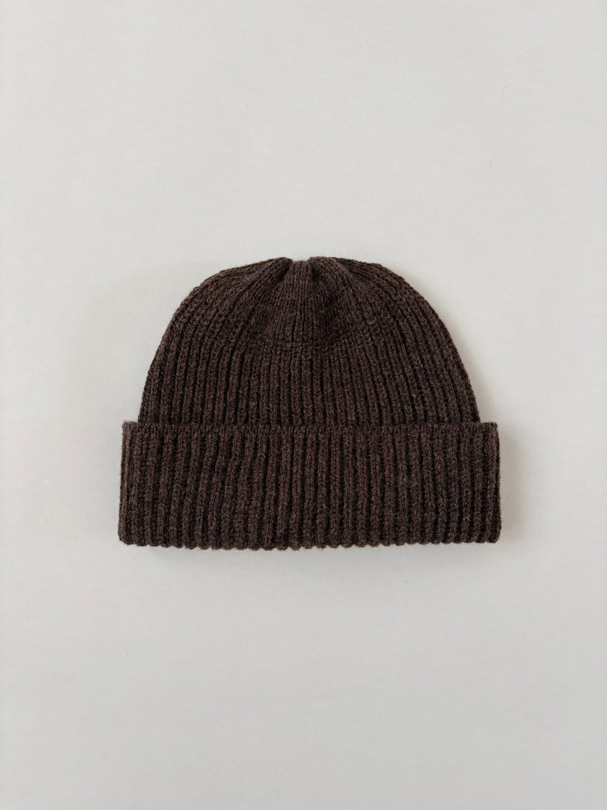 Fisherman's Rib Short Beanie - Porcupine - Jo Cranston
