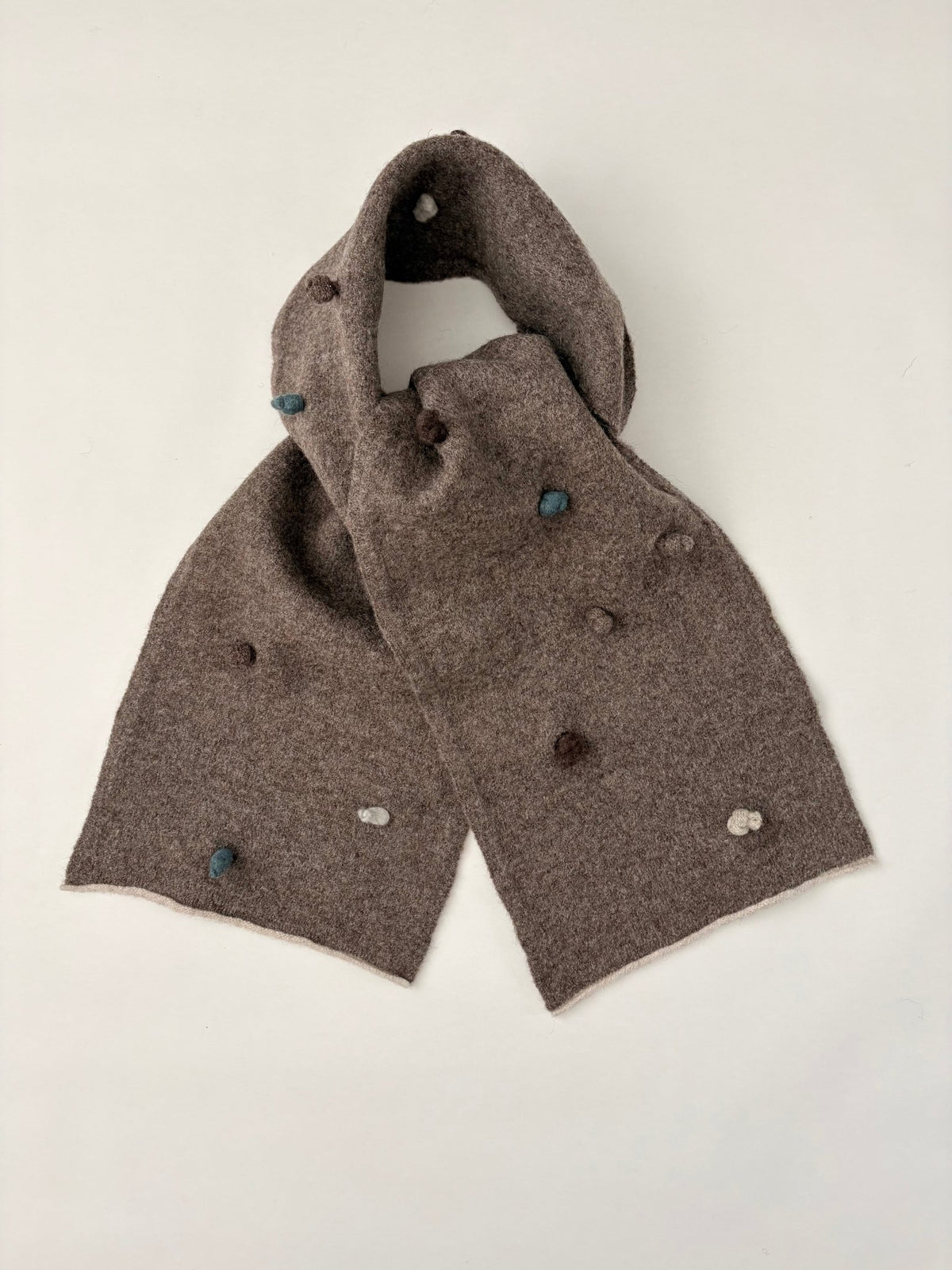 Sheep Knot Scarf - 100% British Wool - Jo Cranston