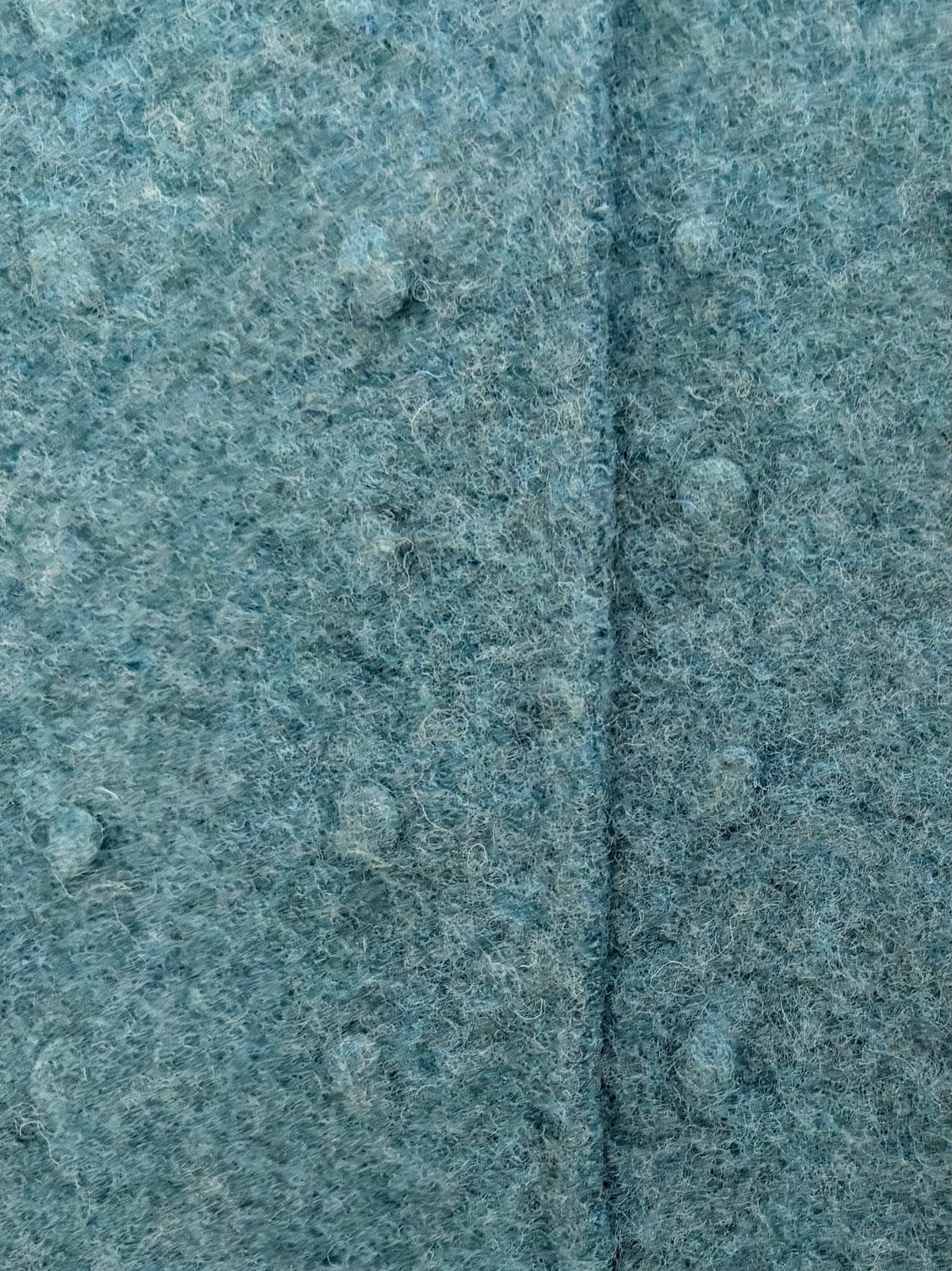 Urchin Felted Wool Waistcoat - Marlin Teal - Jo Cranston