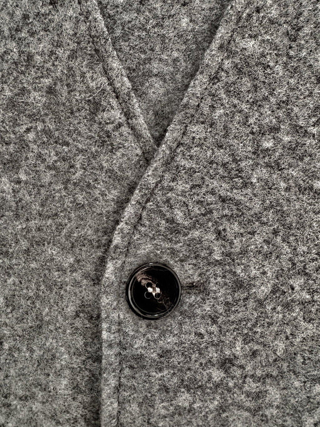 Urchin Felted Wool Waistcoat - Uniform Grey - Jo Cranston
