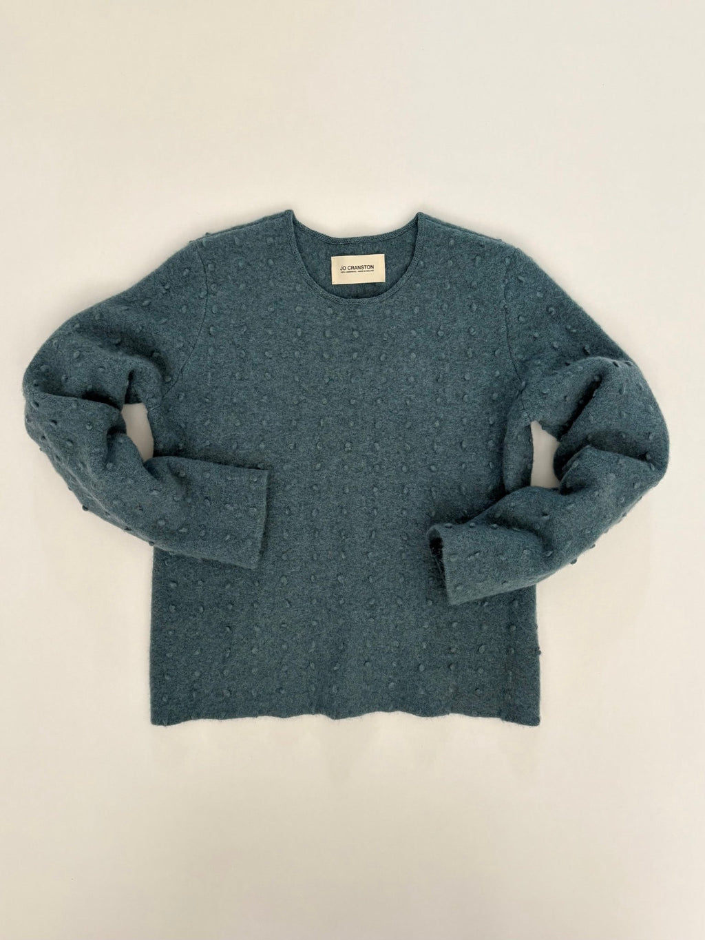 Urchin Women's Jumper - Marlin Teal - Jo Cranston