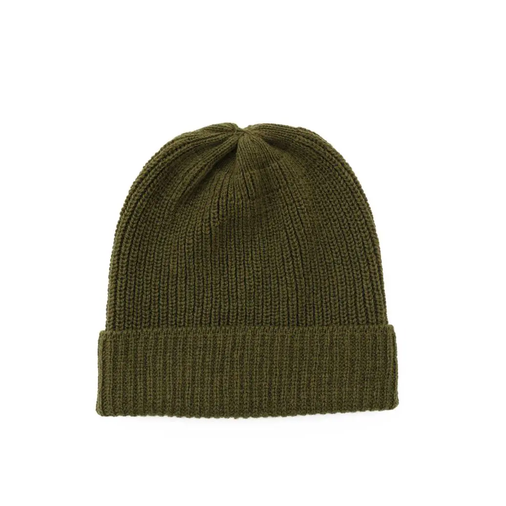 Sussex Field Beanie - Olive Dun