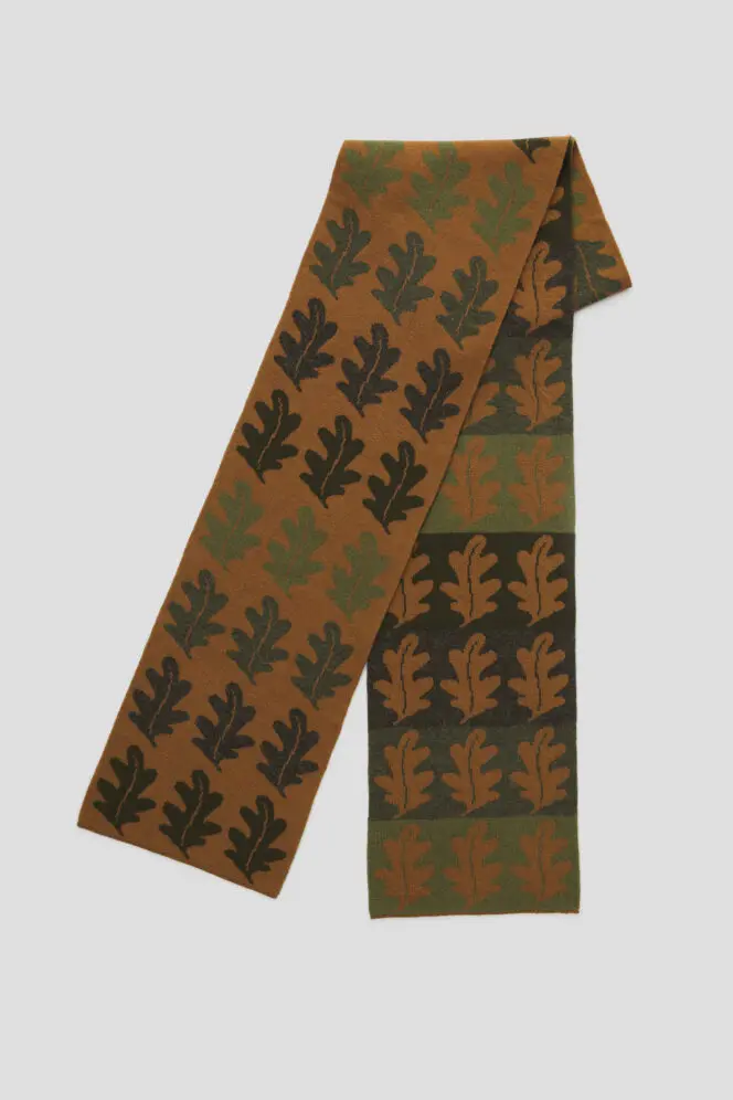 Ancient Oak Medium Scarf - Vintage Vicuna Patchwork