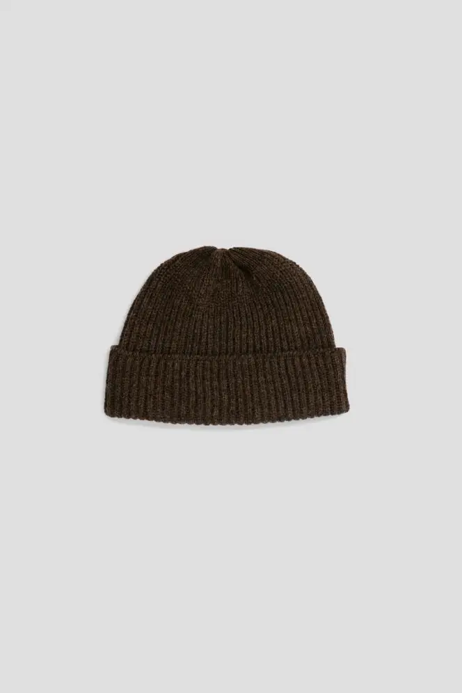 Fisherman's Rib Short Beanie - Porcupine