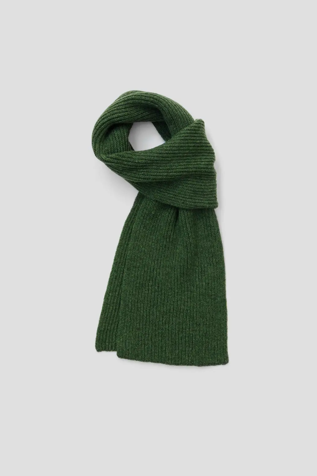 Fisherman's Rib Scarf - Serpentine