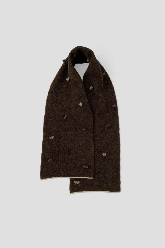 Sheep Knot Scarf - British Wool